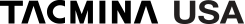 Tacmina Usa Logo In Black